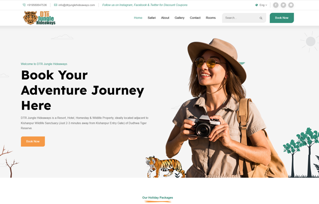 DTR Jungle Hideways Desktop